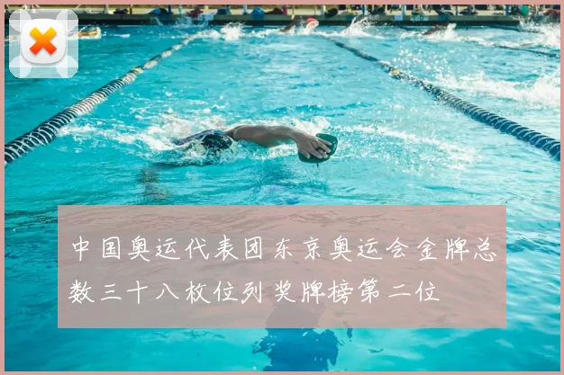 中国奥运代表团东京奥运会金牌总数三十八枚位列奖牌榜第二位