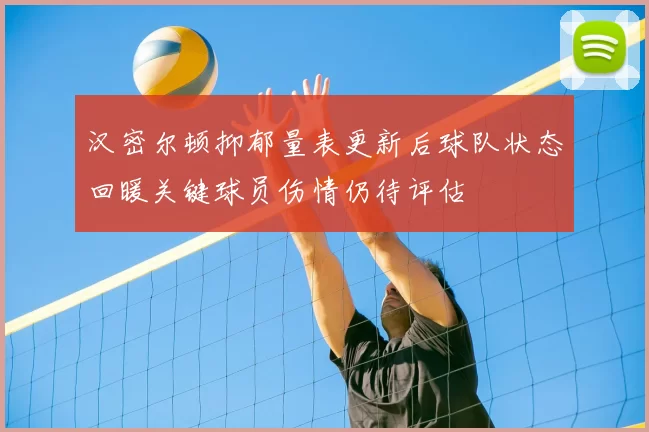 汉密尔顿抑郁量表更新后球队状态回暖关键球员伤情仍待评估